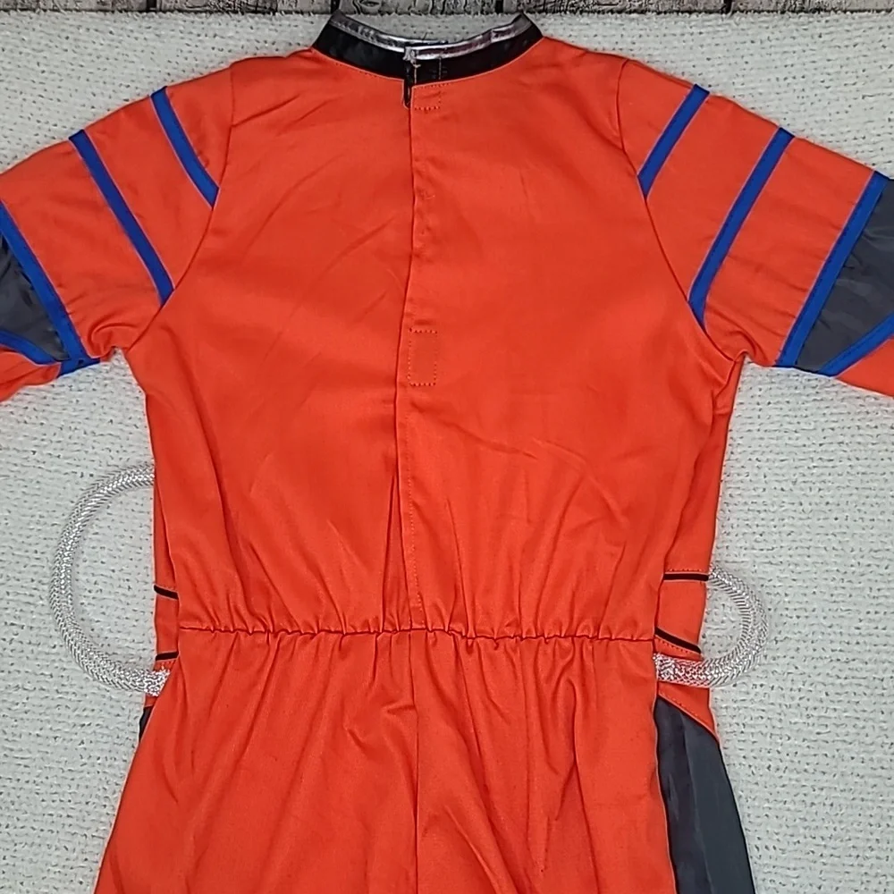 Teetot Astronaut Kids'/Childs' Halloween Jumpsuit/Costume Helmet Org/Blk Multi